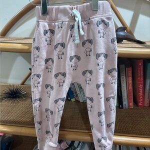 Baby Gap and Star Wars Pink Princess Leia Joggers